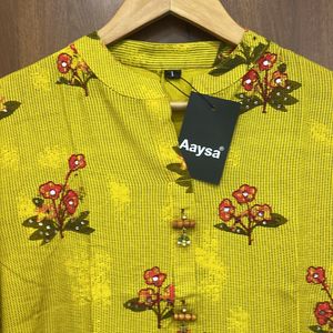 Yellow Kurta For Women