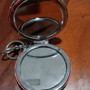 Mirror With Key Chain