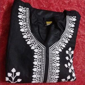 Black Kurti And Pant Brand New Not Used