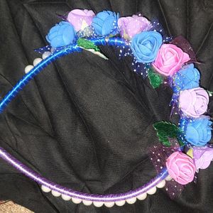 Handmade Flower Head Band For Girls