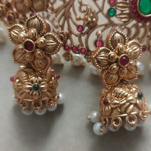 Gold Plated Jewellery Set