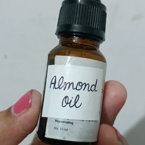 10ml Almond Oil in Dropper Bottle