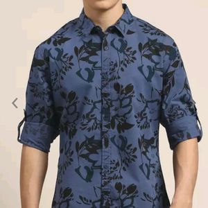 Modarapido Floral Print Semi Casual Shirt For Men