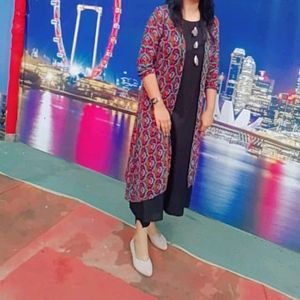 Black Circle Kurti