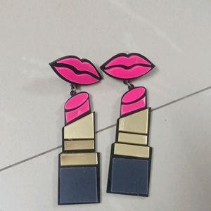 Lipstick Earring