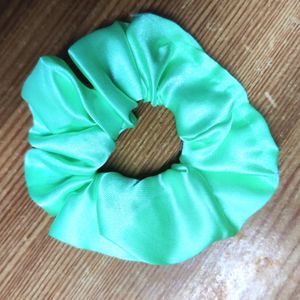 Light Green Scrunchie