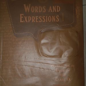 Words And Expression Class 9 Workbook