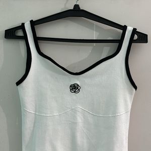 OFF WHITE VEST TOP