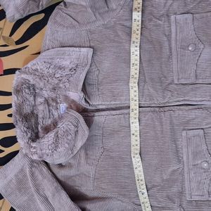 Corduroy Fabric Woollen Jacket