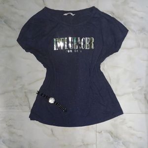 Navy Tshirt Honey By Pantaloons L