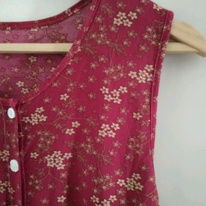 Beautifull Floral Dress/Kurti