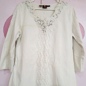 White Design Top