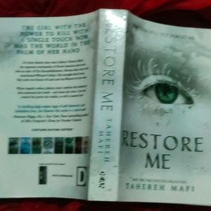 UNUSED: Restore Me Book (BRAND NEW) [FLAT ₹30 OFF]