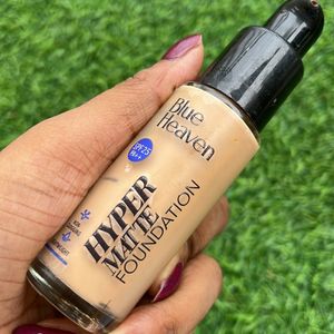 Blue Heaven Hyper Matte foundation