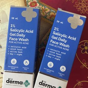 1% Salicylic Acid Gel Daily Face Wash The Derma Co