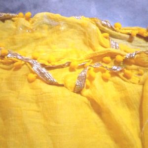 Yellow Dupatta