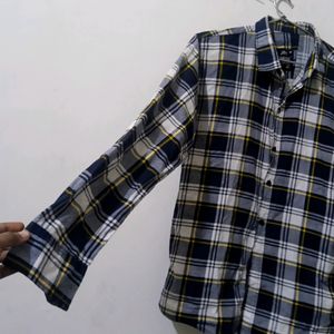 Check Print Shirt