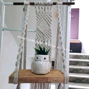 Macrame Hanging Shelf