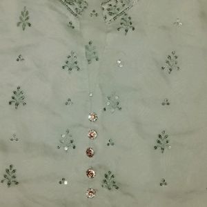 Embroidery Kurtha With Dupatta