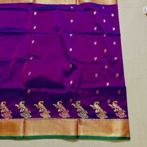 kathpadar paithani saree