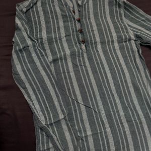 mens short kurta