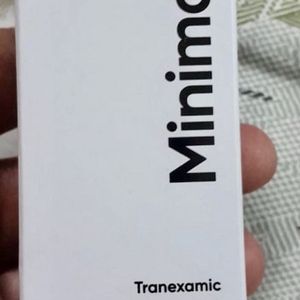 Minimalist Tranexamic Acid Serum