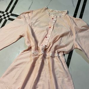 Peach Kurta