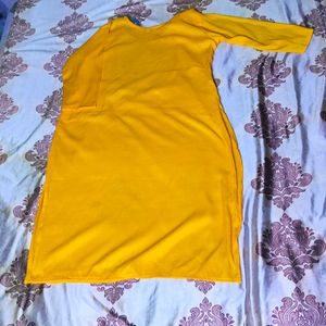 Yellow Kurta