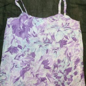 Lavender Sleeveless Top💟 Beautiful Design