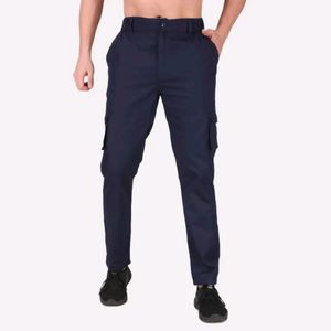 Men cargo navy blue pant