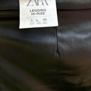 Zara Leather Pants