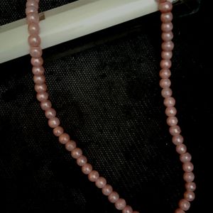 Pink Pearl Necklace