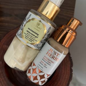 Just herbs- Skin Tint & Sunscreen Gel Set