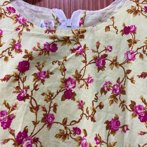 Baby Girl Flower Print Frock