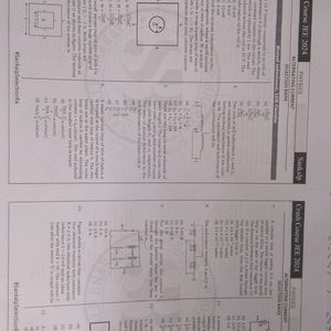 Class 12 Physics Jee DPP Physic Questions