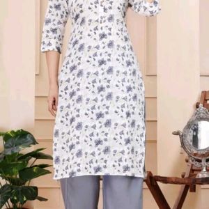 Pure Cotton Kurta Set