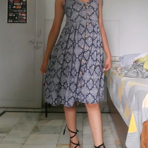 Printed BLUE Sundress