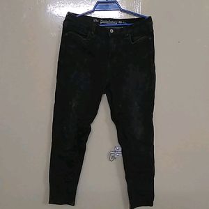 Roadster Black Skinny Fit Jeans