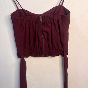 Cute Sleeveless Crop Top