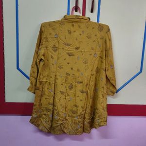 Short Kurta In Shirt Style