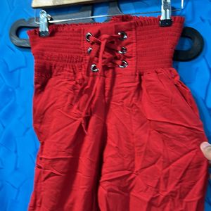 Red Pants For Girls New