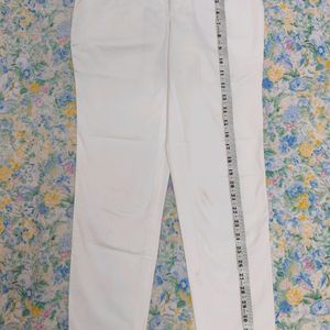 White Formal Trousers