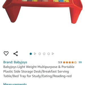 Learning Table For Children (Red)