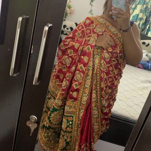 Heavy Work Saree For Wedding ❤️