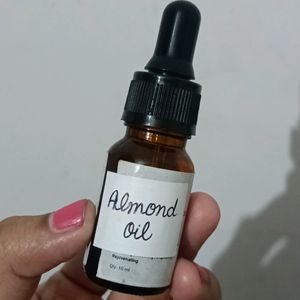 10ml Almond Oil in Dropper Bottle