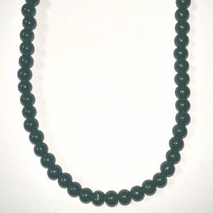 Green Beads Necklace Navratri Sale