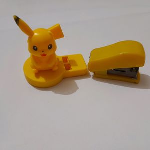 Pikachu Whistle with a Mini Stapler