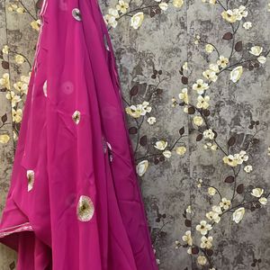 Beautiful Pink Saree