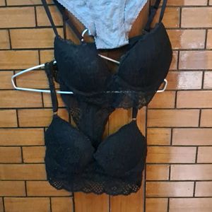 Combo Of Three Imported  Hnm Bra