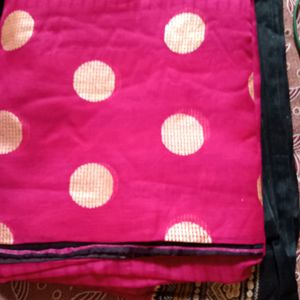 Pink Colour Saree